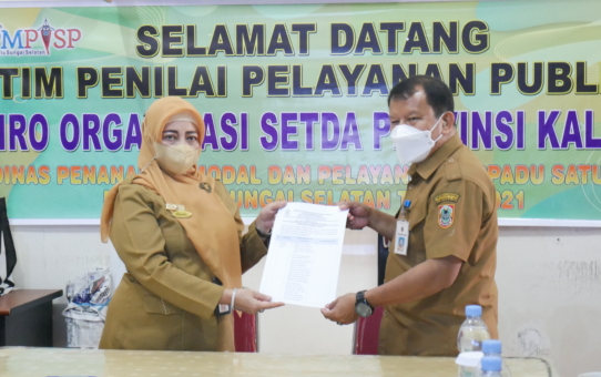 EVALUASI LAPANGAN PENILAIAN PELAYANAN PUBLIK