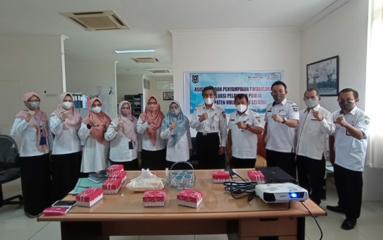 ASISTENSI DAN PENYAMPAIAN TINDAK LANJUT OBSERVASI EVALUASI PELAYANAN PUBLIK