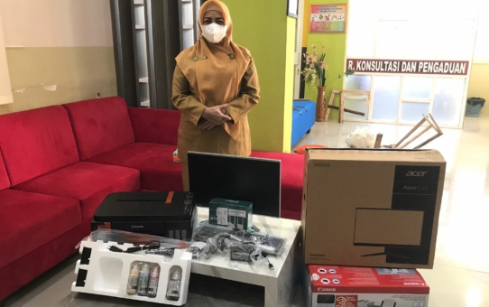 PENERIMAAN BARANG HIBAH DARI LKPM