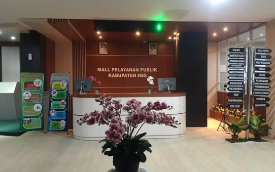 Telah Hadir Mal Pelayanan Publik (MPP) Kab. Hulu Sungai Selatan berlokasi Di Pasar Los Batu Lt. 3 Pasar Kandangan (Seberang Hotel Rakat Mufakat)