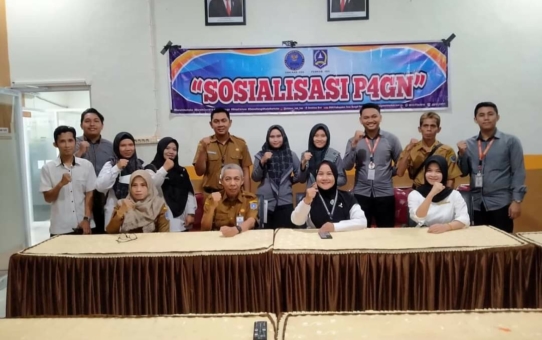SOSIALISASI P4GN DAN TES URINE DINAS PMPTSP KABUPATEN HULU SUNGAI SELATAN