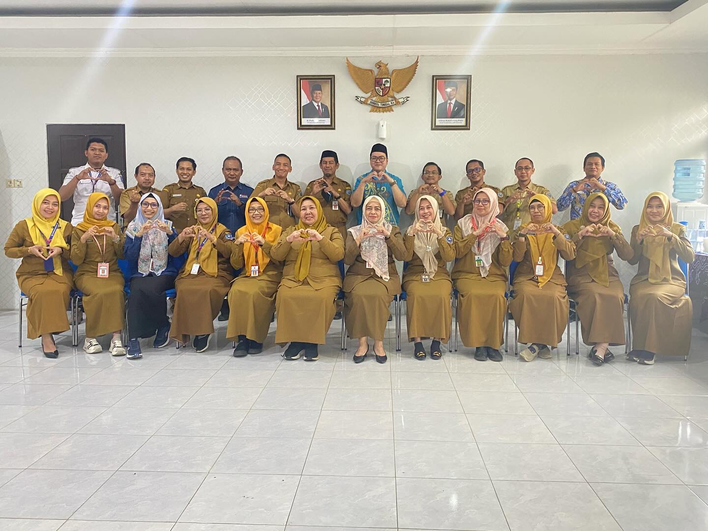 KOORDINASI TINDAK LANJUT HASIL PENILAIAN DENGAN PERWAKILAN OMBUDSMAN REPUBLIK INDONESIA PROVINSI KALIMANTAN SELATAN