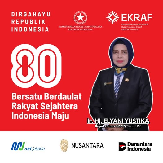 DIRGAHAYU REPUBLIK INDONESIA KE 80