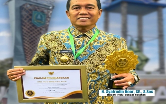 Selamat dan Sukses Pemerintah Kabupaten Hulu Sungai Selatan atas diraihnya Penghargaan sebagai Pemerintah Daerah dengan Kategori Utama dalam pencapaian Universal Health Coverage Award 2026