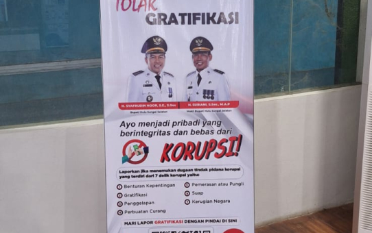TOLAK GRATIFIKASI