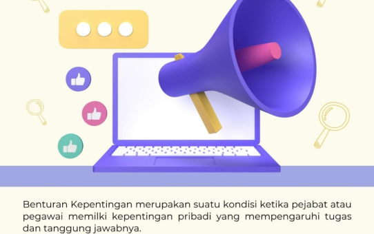HINDARI BENTURAN KEPENTINGAN