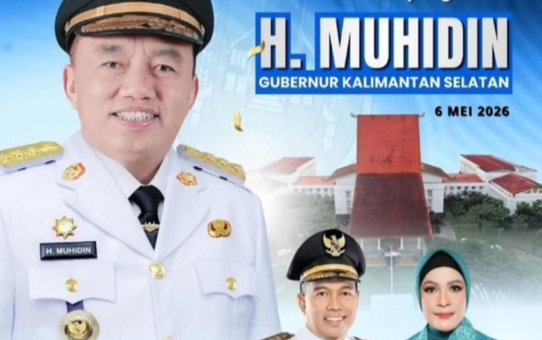 SELAMAT ULANG TAHUN H. MUHIDIN GUBERNUR KALIMANTAN SELATAN