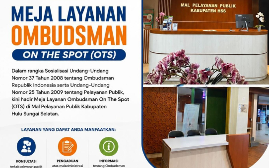 MEJA LAYANAN OMBUDSMAN