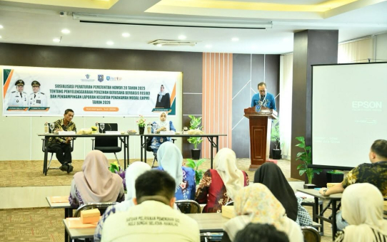 Penyelenggaraan Perizinan Berusaha Berbasis Risiko serta Pendampingan Laporan Kegiatan Penanaman Modal (LKPM)