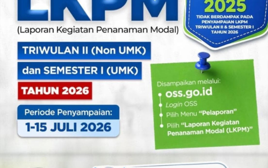 PENGINGAT BATAS AKHIR PENYAMPAIAN LKPM