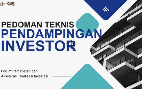 PEDOMAN TEKNIS PENDAMPINGAN INVESTOR